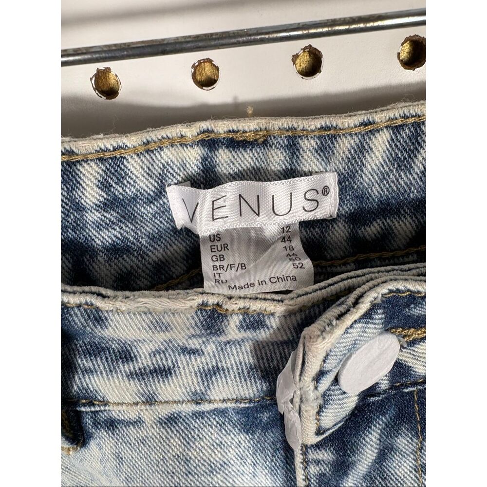 Venus straight leg stonewashed jeans size 12 - Picture 10 of 10